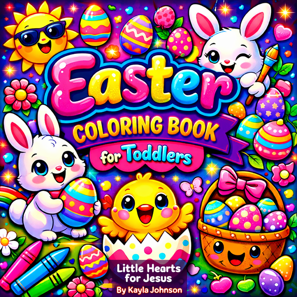 Easter Coloring Book for Toddlers cover