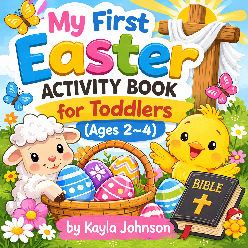 My First Easter Activity Book for Toddlers cover